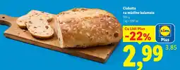 Lidl Lidl ciabatta cu măsline kalamata Ofertă