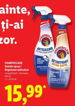 Lidl Chanteclair soluție spray degresant anticalcar Ofertă