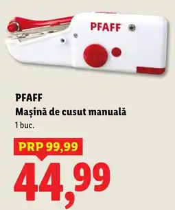 Lidl Pfaaff mașină de cusut manuală Ofertă