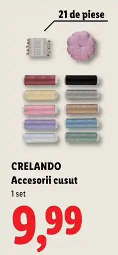 Lidl Crelando Accesorii cusut Ofertă