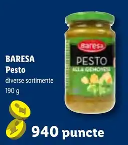Lidl Baresa Pesto Ofertă