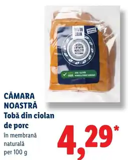 Lidl Cămara Noastră Tobă din ciolan de porc Ofertă