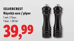 Lidl Silvercrest rășniță sare / piper Ofertă