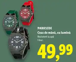 Lidl Parkside ceas de mână, cu lumină Ofertă