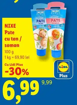 Lidl Nixe pate cu ton / somon Ofertă