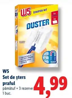 Lidl W5 duster Ofertă