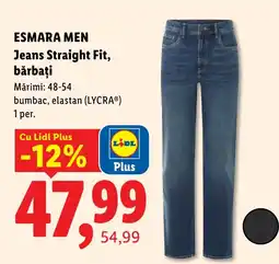 Lidl Esmara men jeans straight fit Ofertă