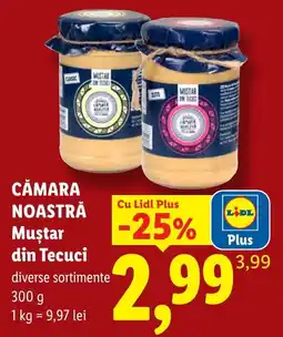 Lidl Cămara Noastră Muștar din Tecuci Ofertă