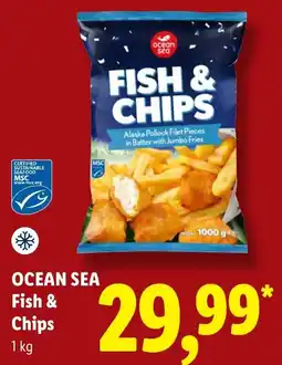 Lidl Ocean Sea Fish & Chips Ofertă