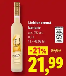 Lidl Cremă Banana Ofertă