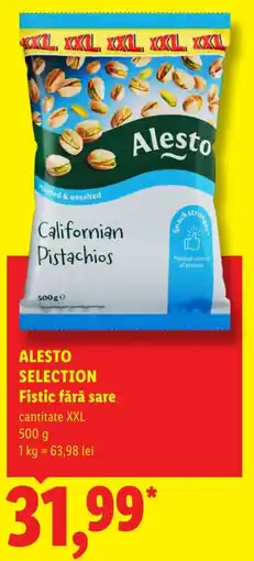 Lidl Alesto Californian Pistachios Ofertă