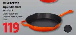 Lidl Silvercrest tigaie din fontă emailată Ofertă
