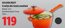 Lidl Silvercrest cratiță din fontă emailată Ofertă