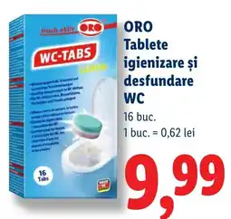 Lidl Oro wc-tabs lemon Ofertă