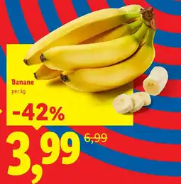 Lidl Banane Ofertă