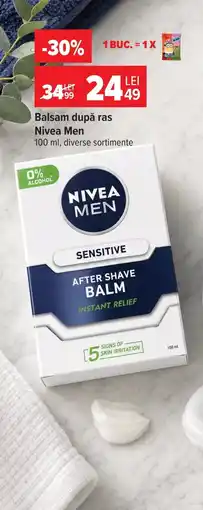 Carrefour Nivea men Balsam dupa ras Ofertă