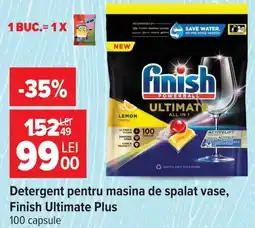 Carrefour Finish detergent pentru masina de spalat vase Ofertă