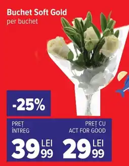 Carrefour Buchet Soft Gold Ofertă
