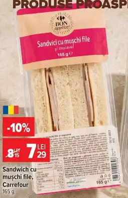 Carrefour Carrefour sandwich cu mușchi file Ofertă