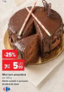 Carrefour Carrefour mini tort amandină Ofertă