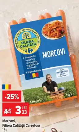 Carrefour Filiera Calității Carrefour Morcovi Ofertă