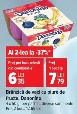 Carrefour Danonino brânzică Ofertă