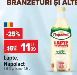 Carrefour Lapte Napolact Ofertă