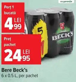 Carrefour Bere Beck's Ofertă
