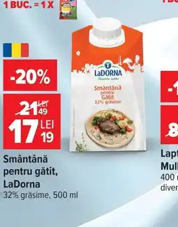 Carrefour Smântână pentru gătit Ofertă