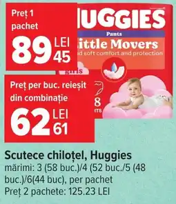 Carrefour Huggies pants little movers Ofertă