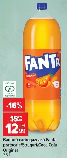 Carrefour Fanta băutură carbogazoasă Ofertă