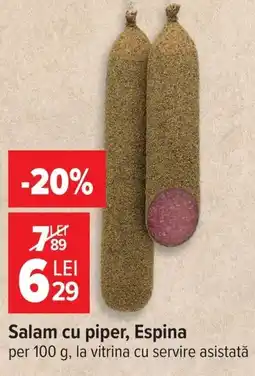 Carrefour Espina salam Ofertă