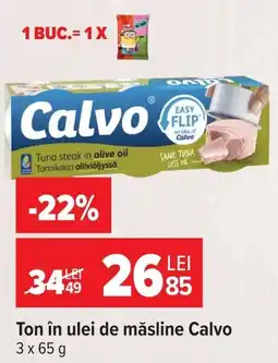 Carrefour Ton în ulei de măsline Calvo Ofertă