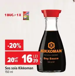 Carrefour Sos soia Kikkoman Ofertă