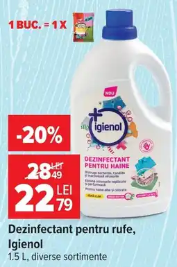 Carrefour Igienol dezinfecțant pentru rufe Ofertă