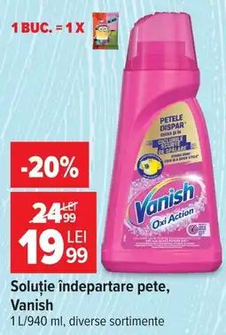 Carrefour Vanish soluție îndepartare pete Ofertă