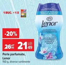 Carrefour Perle parfumate, Lenor Ofertă