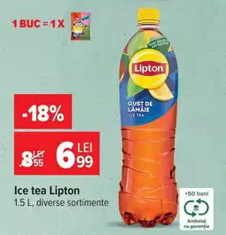 Carrefour Ice tea Lipton Ofertă