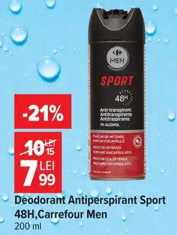 Carrefour Carrefour Men Deodorant Antiperspirant Sport Ofertă
