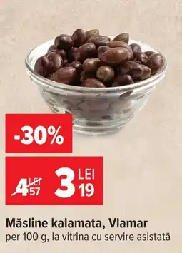 Carrefour Market Vlamar măsline kalamata Ofertă
