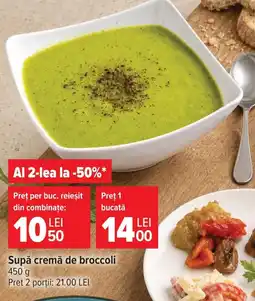 Carrefour Supă cremă de broccoli Ofertă