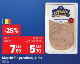 Carrefour Aldis mușchi file premium Ofertă