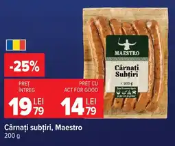 Carrefour Cârnați subțiri Ofertă