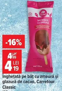 Carrefour Carrefour Classic înghețată pe băț Ofertă
