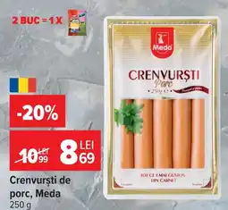 Carrefour Meda crenvurști Ofertă