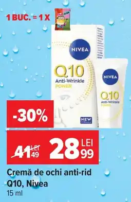 Carrefour Nivea cremă de ochi anti-rid Q10 Ofertă