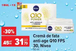 Carrefour Nivea cremă de față anti-age Q10 Ofertă
