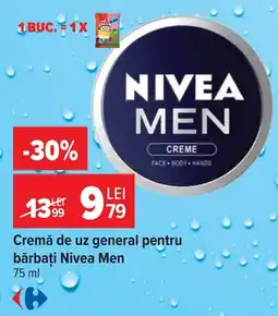 Carrefour Nivea men cremă Ofertă