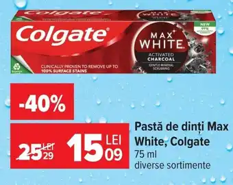 Colgate pastă de dinți Max White
