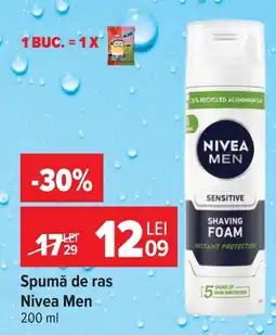 Carrefour Market Nivea men spumă de ras Ofertă